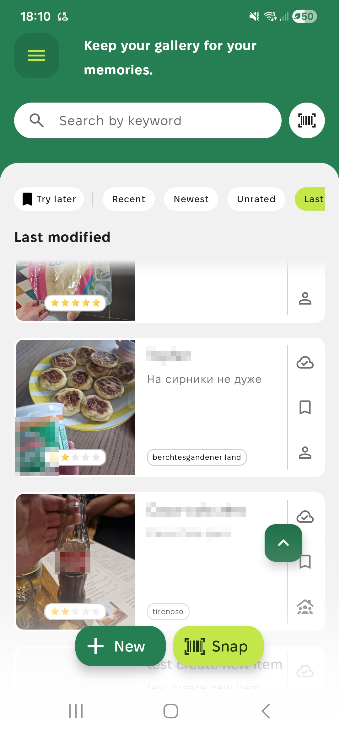 Hero visual of scanning a product and seeing the saved family decision state